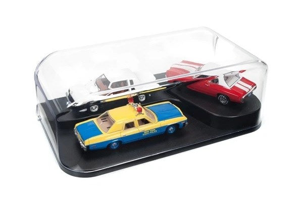 Auto World AWDC004 1/24 3-in-1 Display Case w/Interchangeable Inserts (8324796055789)