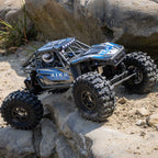 Axial 1750T1 1/18 UTB18 Capra 4WS 4WD Trail Buggy RTR with Battery & Charger, Blue - AXI1750T1