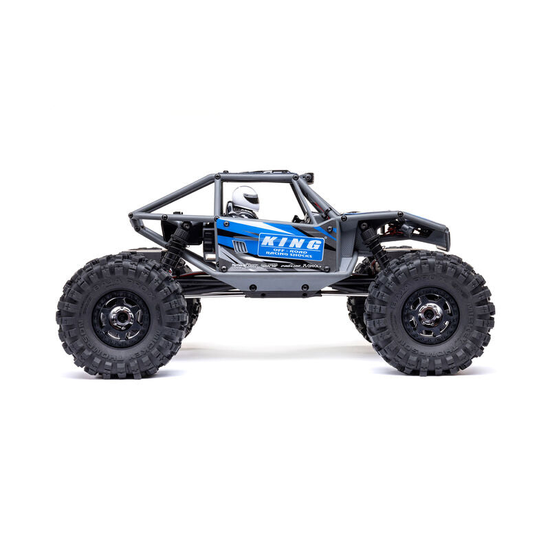 Axial 1750T1 1/18 UTB18 Capra 4WS 4WD Trail Buggy RTR with Battery & Charger, Blue - AXI1750T1
