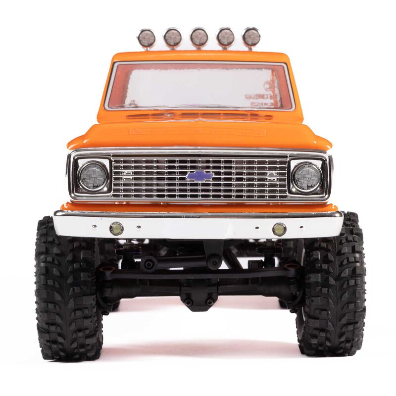 Axial SCX24 1971 Chevrolet C10 4WD RTR Orange RC Truck 1/24 Scale (19)