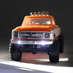 Axial SCX24 1971 Chevrolet C10 4WD RTR Orange RC Truck 1/24 Scale (23)