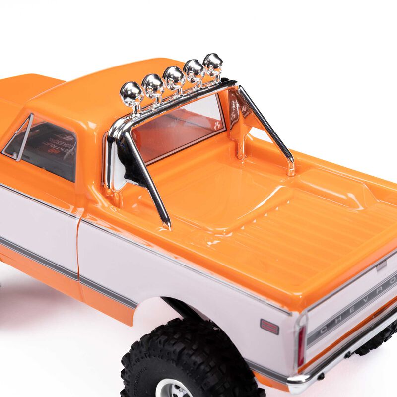 Axial SCX24 1971 Chevrolet C10 4WD RTR Orange RC Truck 1/24 Scale (5)