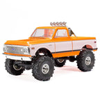 Axial SCX24 1971 Chevrolet C10 4WD RTR Orange RC Truck 1/24 Scale (21)