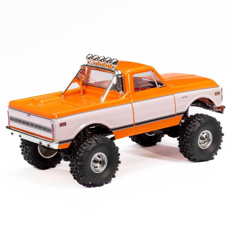 Axial SCX24 1971 Chevrolet C10 4WD RTR Orange RC Truck 1/24 Scale (15)