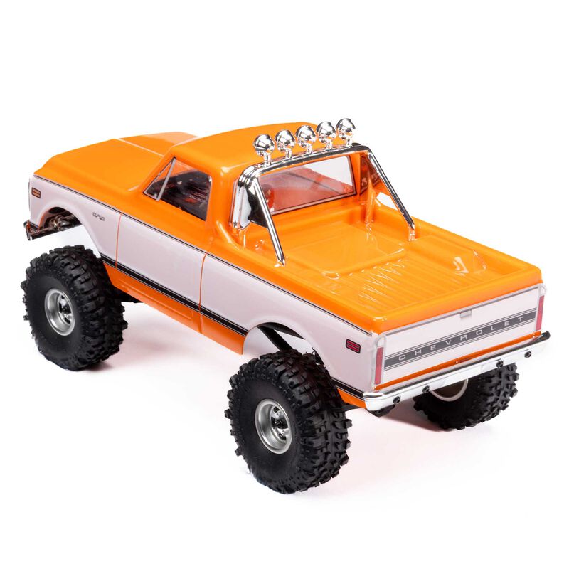 Axial SCX24 1971 Chevrolet C10 4WD RTR Orange RC Truck 1/24 Scale (20)