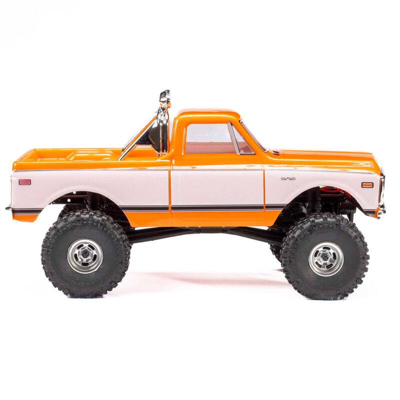 Axial SCX24 1971 Chevrolet C10 4WD RTR Orange RC Truck 1/24 Scale (16)