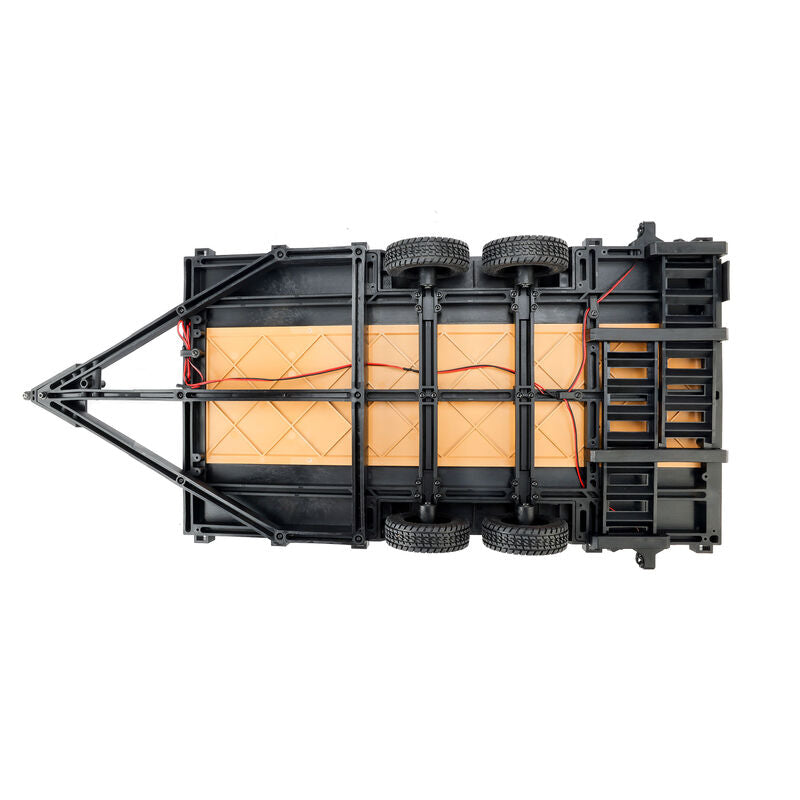 Axial 3409 1/10 SCX10 Flat Bed Vehicle Trailer - AXI3409
