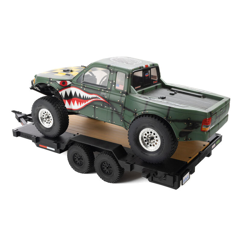 Axial 3409 1/10 SCX10 Flat Bed Vehicle Trailer - AXI3409
