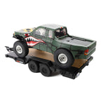 Axial 3409 1/10 SCX10 Flat Bed Vehicle Trailer - AXI3409