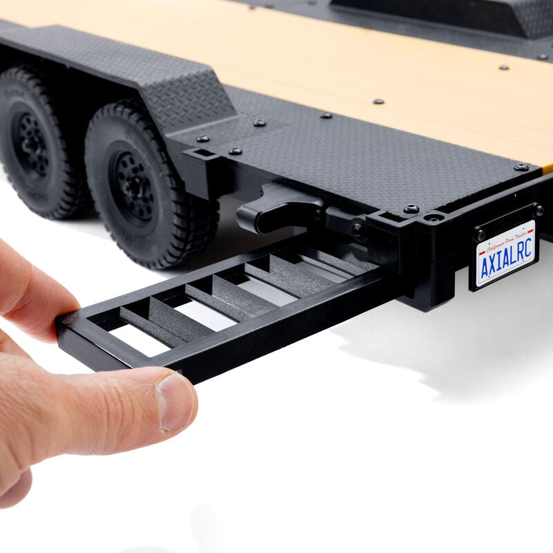 Axial 3409 1/10 SCX10 Flat Bed Vehicle Trailer - AXI3409