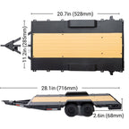 Axial 3409 1/10 SCX10 Flat Bed Vehicle Trailer - AXI3409