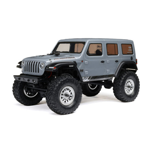 Axial AXI00002V3T3 1/24 SCX24 Jeep Wrangler JLU 4X4 Rock Crawler Brushed RTR Gray (8347076460781)