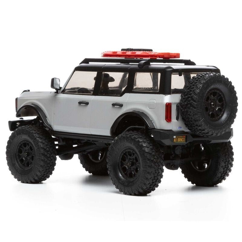 Axial 00006T2 1/24 4WD SCX24 2021 Ford Bronco - Brushed RTR Grey