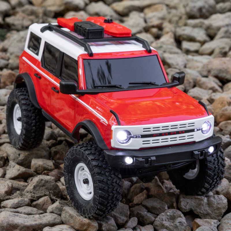 SCX24 Ford Bronco Heritage Edition 4X4 RTR Brushed RC Crawler 1/24 Scale (14)