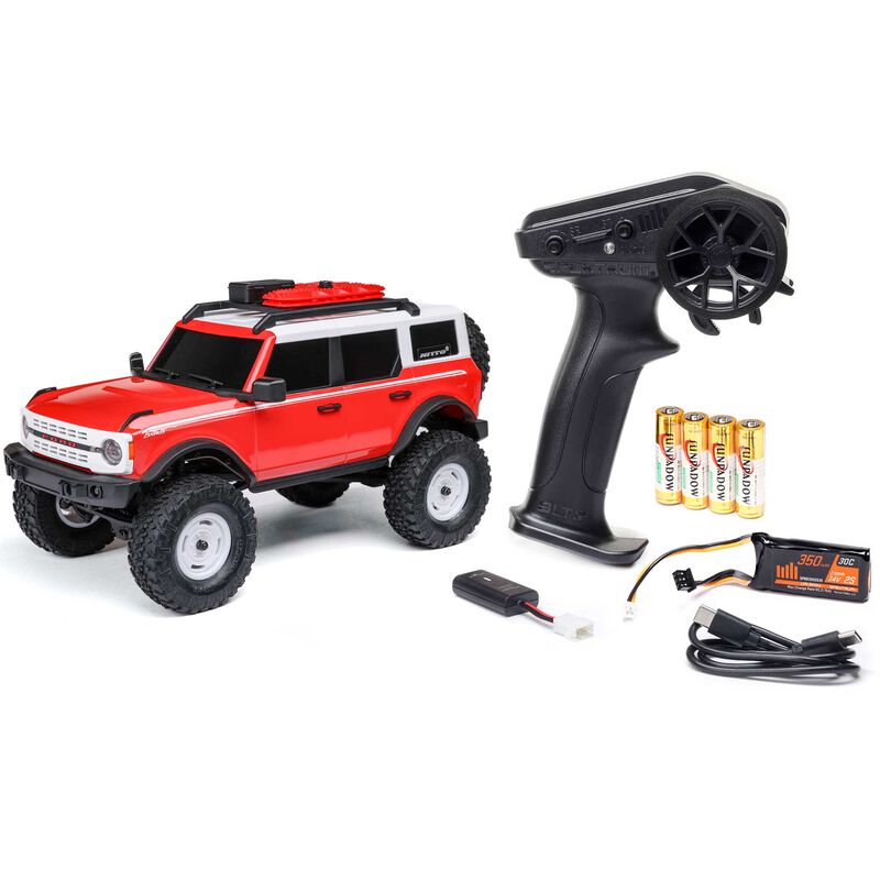 SCX24 Ford Bronco Heritage Edition 4X4 RTR Brushed RC Crawler 1/24 Scale (2)