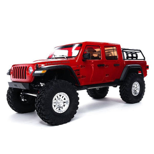 zAxial AXI03006T2 1/10 SCX10 III Jeep JT Gladiator Rock Crawler with Portals RTR (Red) (4797593681969)
