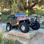 Axial SCX10 III Jeep CJ-7 4X4 Brushed Copper RC Crawler 1/10 Scale (20)
