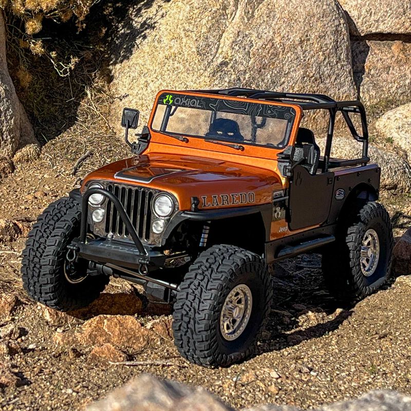Axial SCX10 III Jeep CJ-7 4X4 Brushed Copper RC Crawler 1/10 Scale (22)