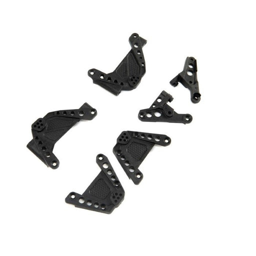 Axial 231017 Shock Towers & Panhard Mounts FR/RR: SCX10III (8135763820781)
