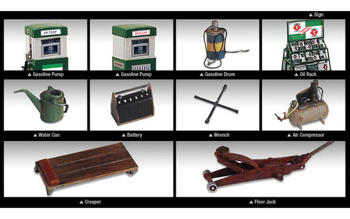 Academy 15122 1/24 Joe's Power Plus Gas Service Station (9075209699565)