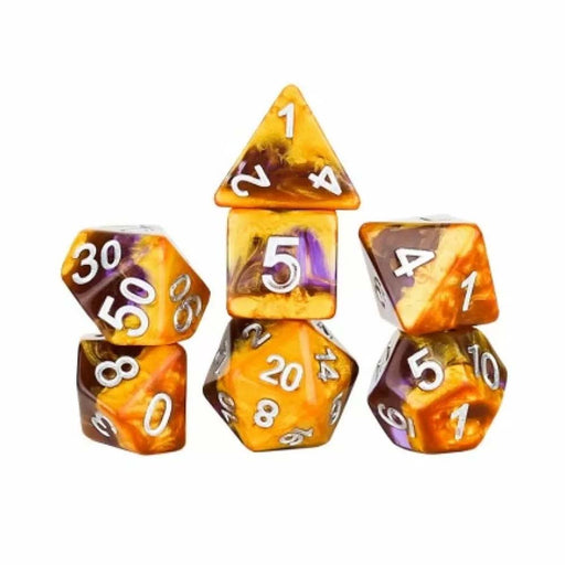 Sirius DZ0009-08 Dice - Amethyst Geode Dice Set 7 (9250524922093)