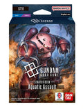 Bandai Gundam Card Game: Starter Deck – Aquatic Assault ST11 - BAS2866364