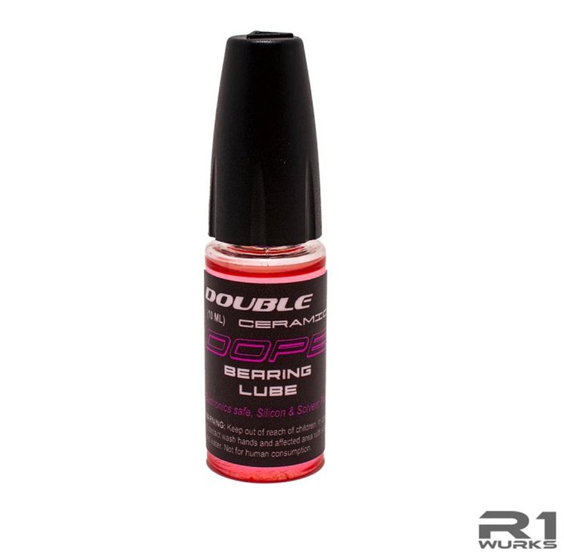 R1WURKS R1060033 10ml DOPE Double Ceramic Infused Bearing Lube Pink (Thin High Speed Bearing Oil) (8949823766765)