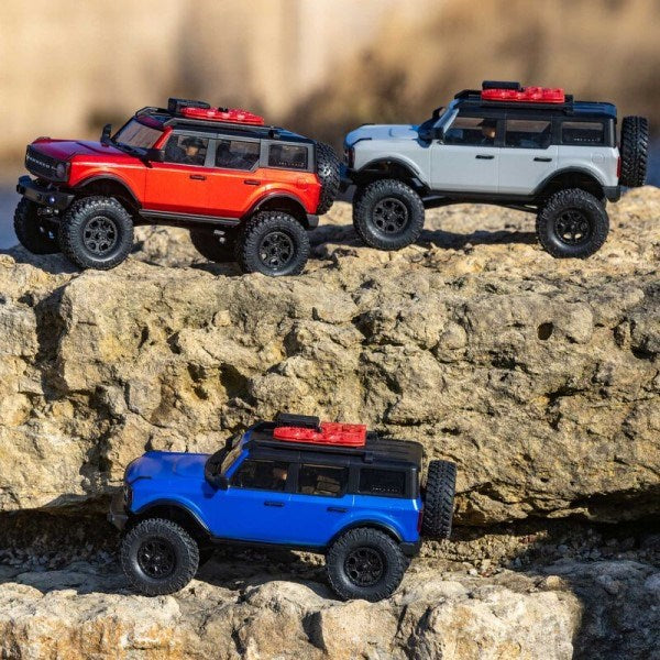 Axial 00006T1 1/24 4WD SCX24 2021 Ford Bronco - Brushed RTR Red