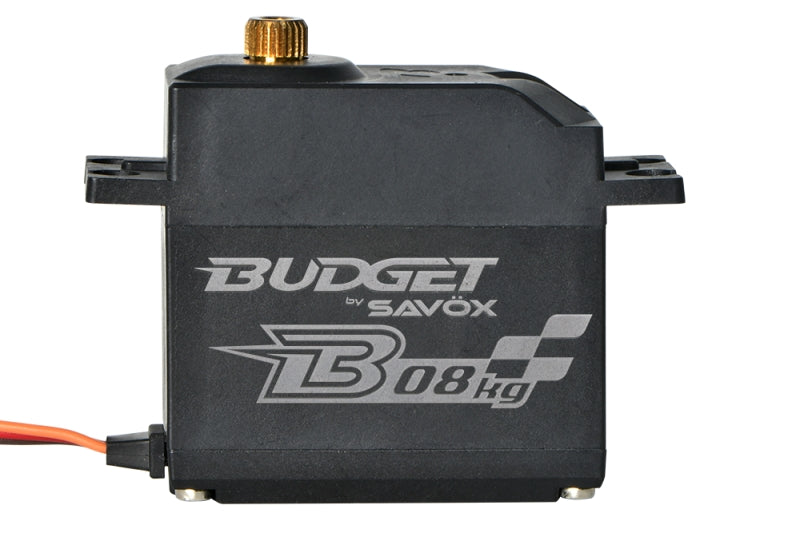 Savox Budget Metal Gear Servo 8kg 0.15sec @6V (No Retail Packet) - SAV-B-08KG-SD