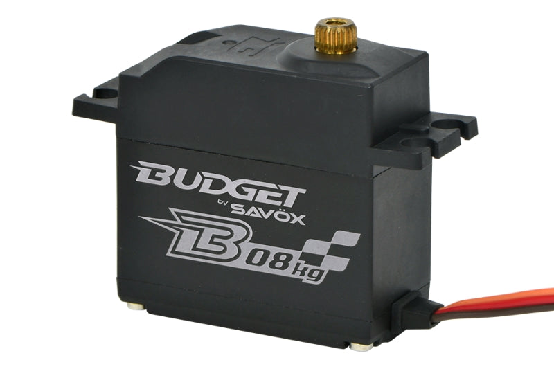 Savox Budget Metal Gear Servo 8kg 0.15sec @6V (No Retail Packet) - SAV-B-08KG-SD