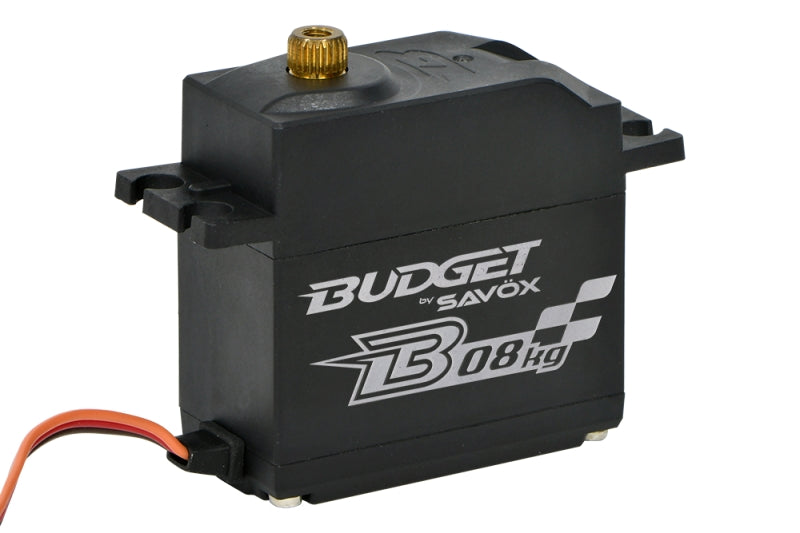 Savox Budget Metal Gear Servo 8kg 0.15sec @6V (No Retail Packet) - SAV-B-08KG-SD