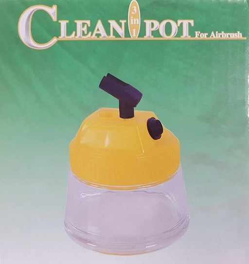 AIRBRUSH CLEANING POT WITH LID (8324628709613)