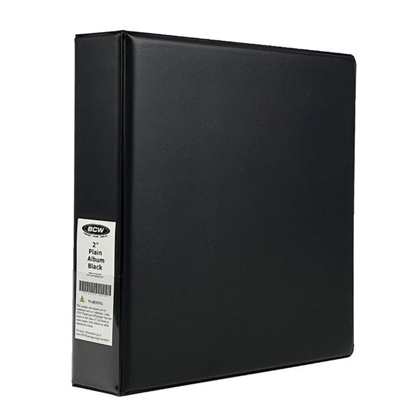 BCW / Monster 1-ALB2C-PL-BLK Album Binder Black (9003867177197)