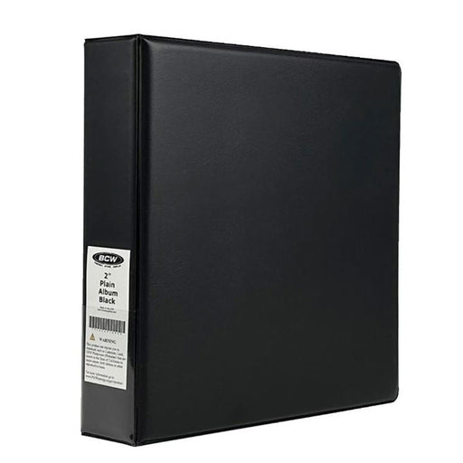 BCW / Monster 1-ALB2C-PL-BLK Album Binder Black (9003867177197)
