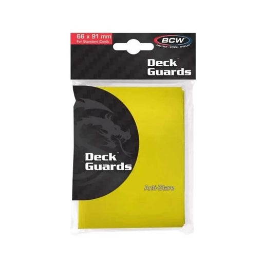 BCW / Monster 1-DGM-YLW Deck Guard (50) Yellow (9003857150189)