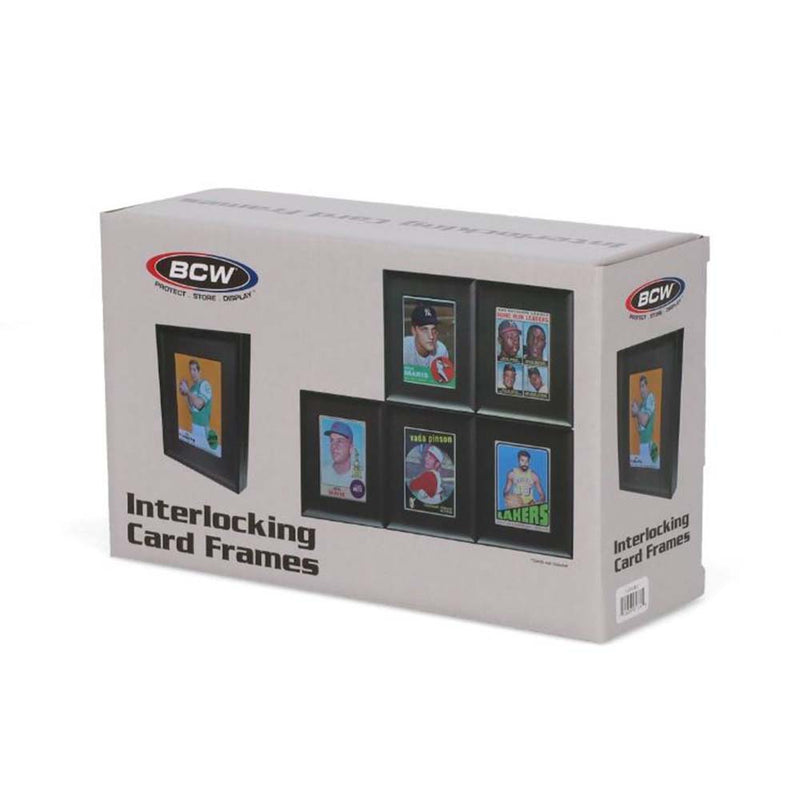 BCW / Monster 1-ICF-S-BLK Interlocking Card Frame Standard Black (9003860820205)