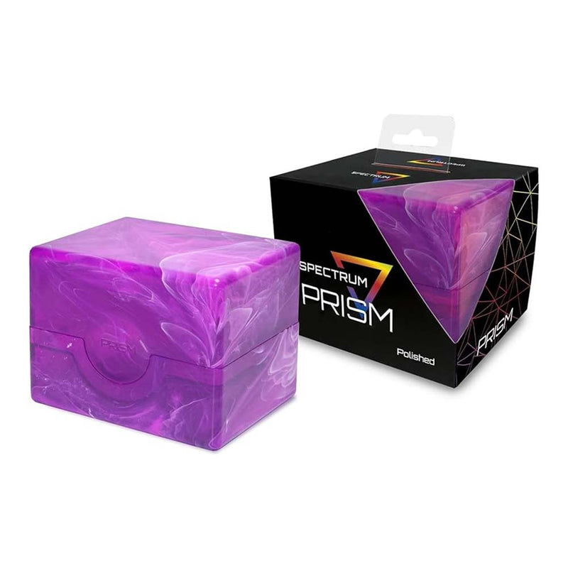 BCW / Monster 1-DC-PRISM-P-CHA Prism Deck Case Polished Charoite Purple (9003861147885)