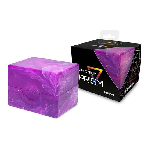BCW / Monster 1-DC-PRISM-P-CHA Prism Deck Case Polished Charoite Purple (9003861147885)