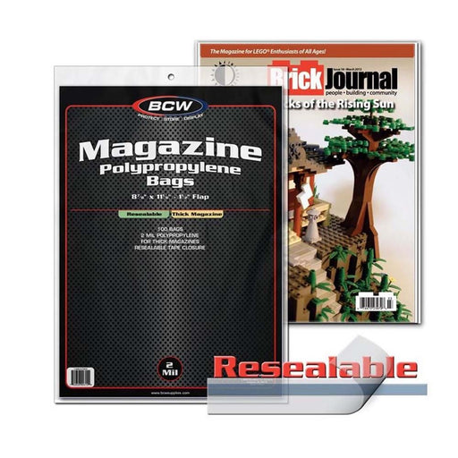BCW / Monster 1-MAG-R-THICK Resealable Magazine Bags Thick (9003866063085)