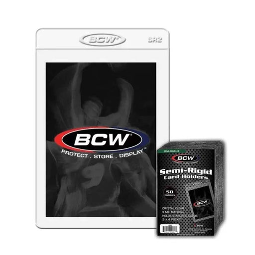 BCW / Monster 1-SR2 Semi-Rigid Card Holder #2 (9003857314029)