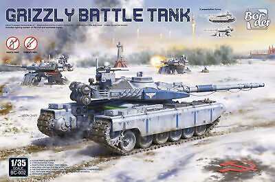 Border Model BC002 1/35 Grizzly Battle Tank