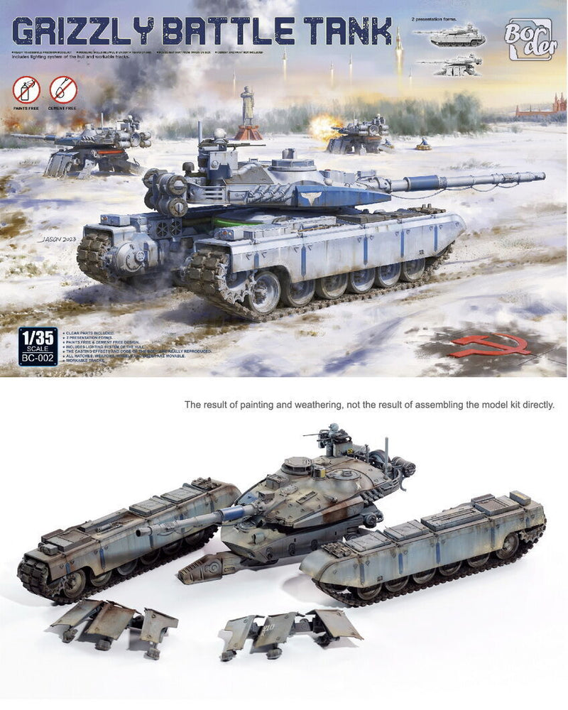 Border Model BC002 1/35 Grizzly Battle Tank