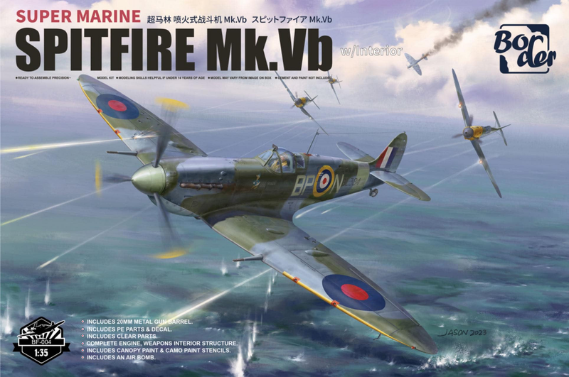 Border Model BF004 1/35 Supermarine Spitfire Mk.Vb