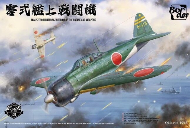 Border Model BF006 1/35 A6M2 Zero Fighter