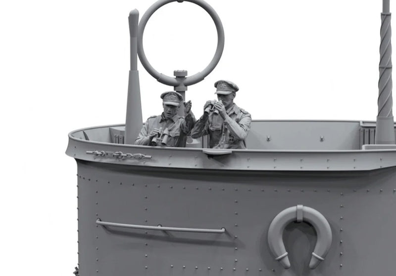 Border Model BR003 1/35 German Submariners & Commanders (Loading)