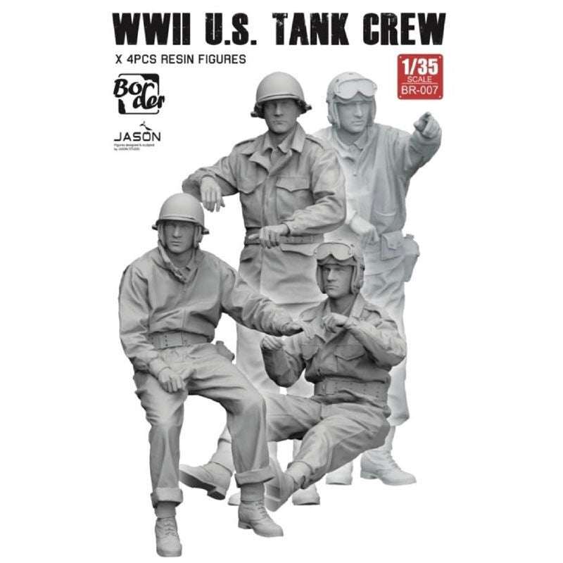 Border Model BR007 1/35 WW II U.S. Tank Crew