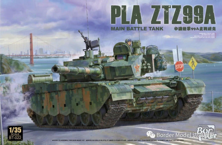 Border Model BT022 1/35 PLA ZTZ99A Main Battle Tank - Hobby City NZ (8964825776365)