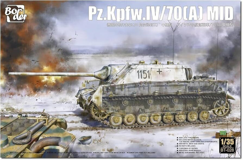Border Model BT028 1/35 Pz.Kpfw. IV L/70(A) Mid