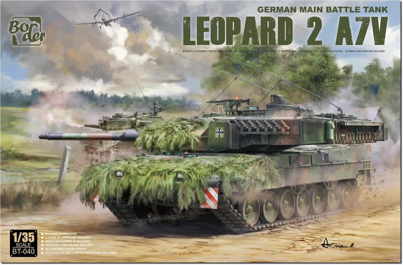 Border Model BT040 1/35 Leopard 2 A7V