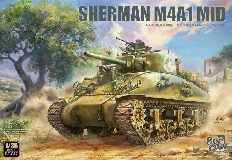 Border Model BT047 1/35 Sherman M4A1 Mid